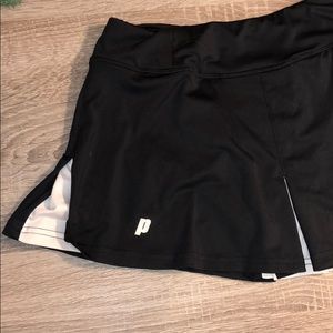 ADORABLE black prince tennis skirt